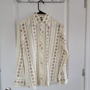 Ben Sherman Collar vintage style cowboy shirt